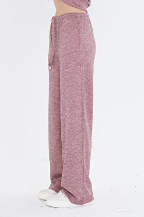 Cepli Lastikli Triko Pantolon 