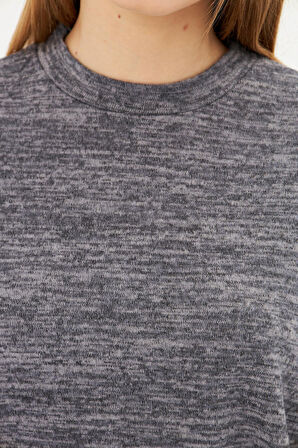 Beli Kuş Gözlü Triko Bluz 