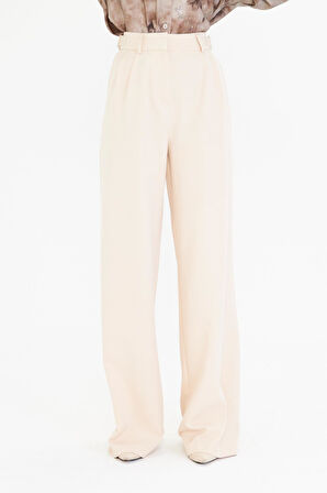 Kemeri Tokalı Atlas Pantolon 