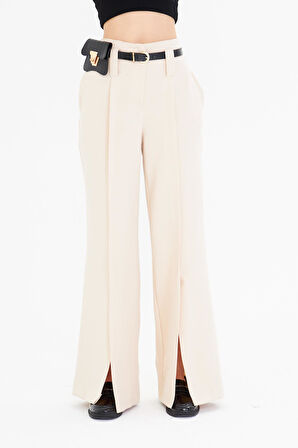 Yırtmaçlı Atlas Pantolon 