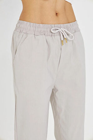 Beli Lastikli Fleto Cepli Pantolon