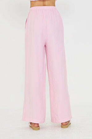 Bağcıklı Yan Cepli Modal Pantolon