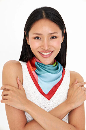 Desenli Bandana Fular