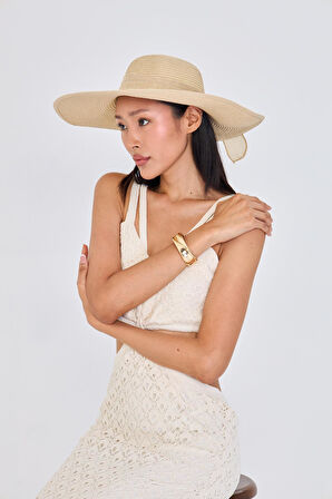 Geniş Hasır Şapka