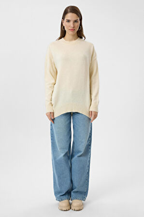 Bisiklet Yaka Basic Kazak