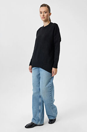 Bisiklet Yaka Basic Kazak