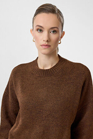 Bisiklet Yaka Basic Kazak