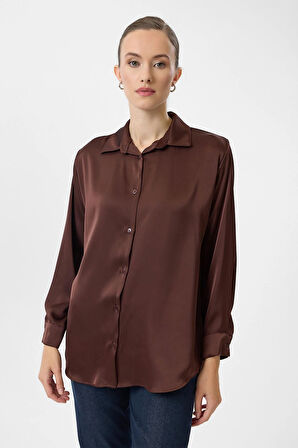 Klasik Saten Gömlek