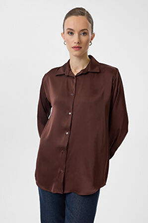 Klasik Saten Gömlek