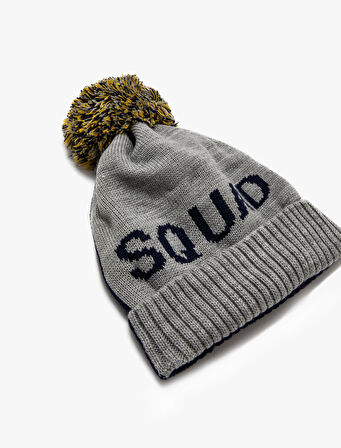 Ponpon Detaylı Bere