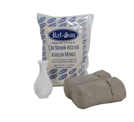 Çini Çamuru (Vakumlu) 25 kg