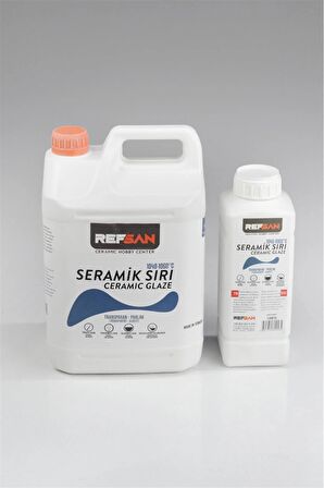 Hazır (Sıvı) Seramik Sırı - Şeffaf Parlak 1050°C 1 kg