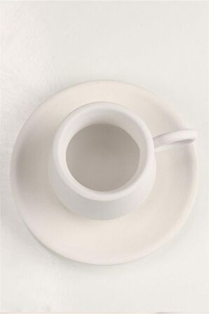 Kazan Kahve Fincanı | Seramik Bisküvi 6'lı (Ham Ürün)