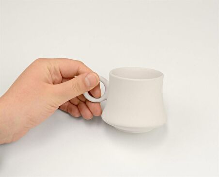 Kazan Çay Fincanı | Seramik Bisküvi (Ham Ürün)