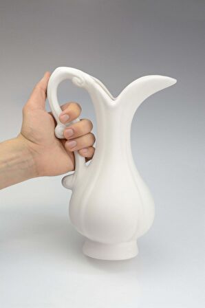 İtalyan Vazo (Aşurelik) | Seramik Bisküvi (Ham Ürün)