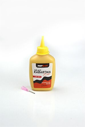 Kabartma Boyası Koyu Sarı 100 Gr