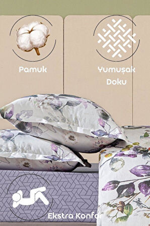 LaVella Yastık Kılıfı Koleksiyonu 2 Parça - Uykuya Açılan Çiçekli Kapı 50X70/