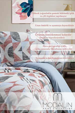 Tek Kişilik Nevresim Takımı Quadra - 160x220