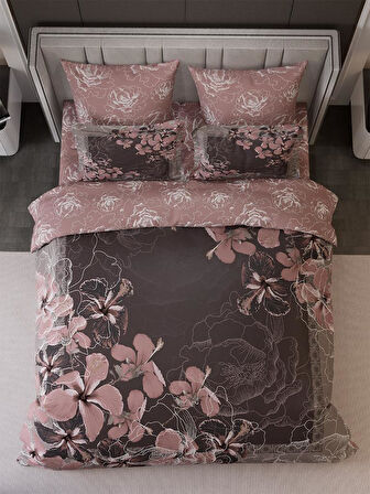 Nevresim Takımı Linen Serisi Berry