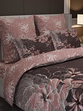 Nevresim Takımı Linen Serisi Berry