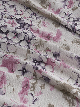 Çift Kişilik Baskılı Pike Yatak Örtüsü Daisy 200x230 cm