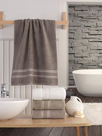 Havlu Takımı 4 lü Yüksek Emici Gala 50x90 cm