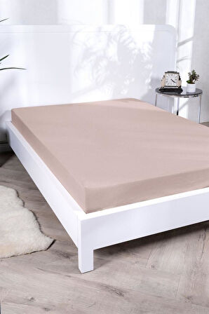 Aç-Tak Lastikli Tek Kişilik Çarşaf – 160x200+30 cm – Polycotton  Matriss Serisi