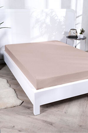Aç-Tak Lastikli Çift Kişilik Çarşaf – 180x200+30 cm – Polycotton  Matriss Serisi