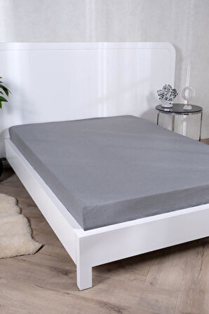 Aç-Tak Lastikli Çift Kişilik Çarşaf – 180x200+30 cm – Polycotton  Matriss Serisi