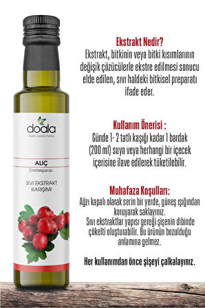 Doala Alıç Sıvı Ekstrakt Karışımı 225 ml