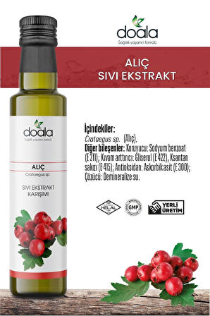 Doala Alıç Sıvı Ekstrakt Karışımı 225 ml