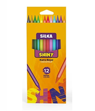 Silka Kuru Boya 12Li - 3 adet