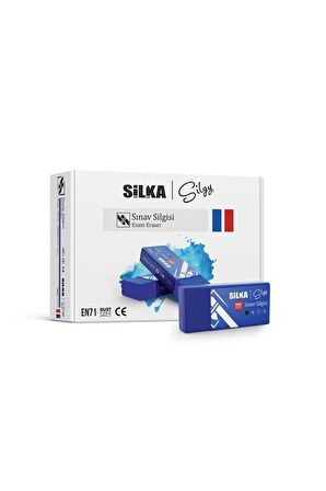 Silka Sınav Silgisi (30 LU) Lacivert Art.10