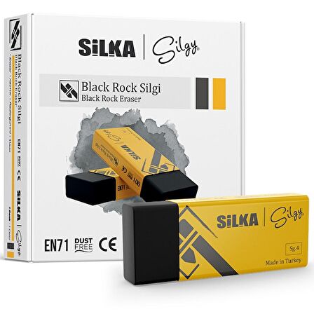Silka Silgi Siyah Rock Siyah 24 Lü Sg.5