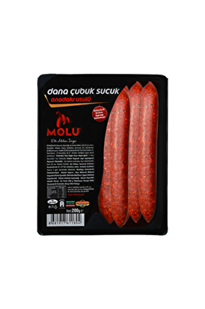 MOLU DANA ÇUBUK SUCUK TÜRKİYE DE İLK 400 GR