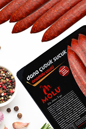 MOLU DANA ÇUBUK SUCUK TÜRKİYE DE İLK 400 GR