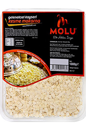 Molu Kayseri Makarna 1 KG