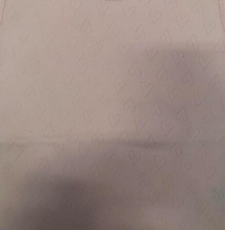 Luggi Baby Atlet Body Jakarlı Pembe Kalp