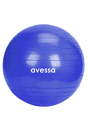 Avessa 55 Cm Pilates Topu Poşet Ambalaj Mavi