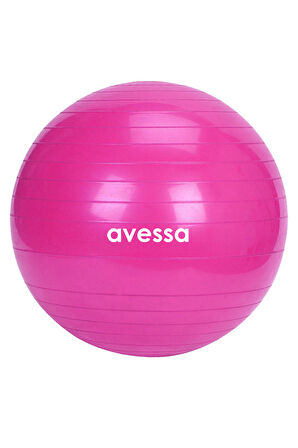 Avessa 65 Cm Pilates Topu Poşet Ambalaj BPT-65 Pembe