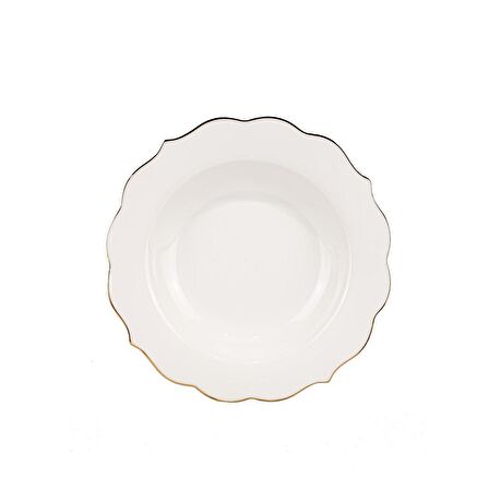 Arow Pinkmore 24 Parça 6 Kişilik Modern Yuvarlak Yemek Takımı 