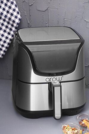 Arow Favor 5.5 lt Yağsız Airfryer Inox