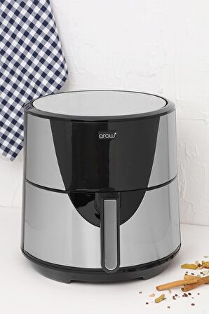 Arow Odetta 8 lt Yağsız Airfryer Inox