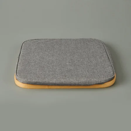 Arow 3 Bölmeli Katlanabilir Sepet - Gri - 30x30 cm