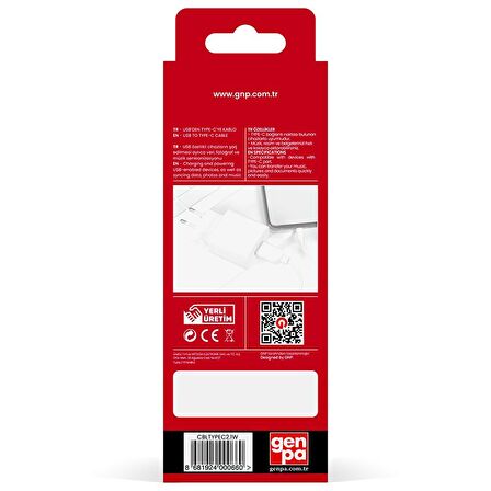 Genpa GNP 2.1 Mah Type-C Kablo