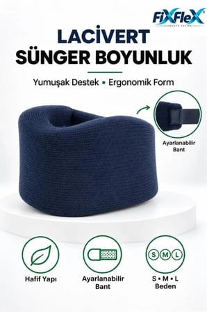 Sünger Boyunluk (Lacivert)