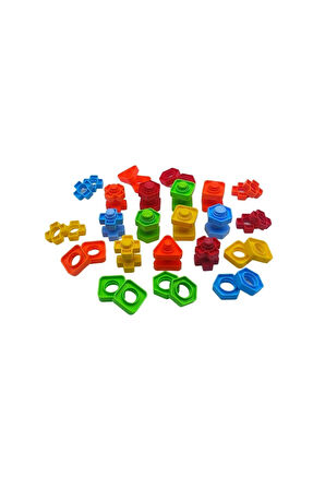 45 Parça Geometrik Somun Cıvata