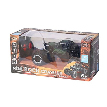 CN1916 Kumandalı Şarjlı Rock Crewler 1:20 -Can