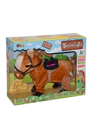 CAN TOYS  KUTUDA PİLLİ SESLİ YÜRÜYEN AT