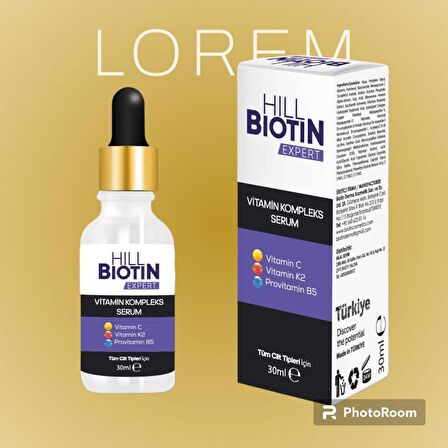 Vitamin C Leke Karşıtı&aydınlatıcı, yüz dolgunlaştırıcı,kompleks serum